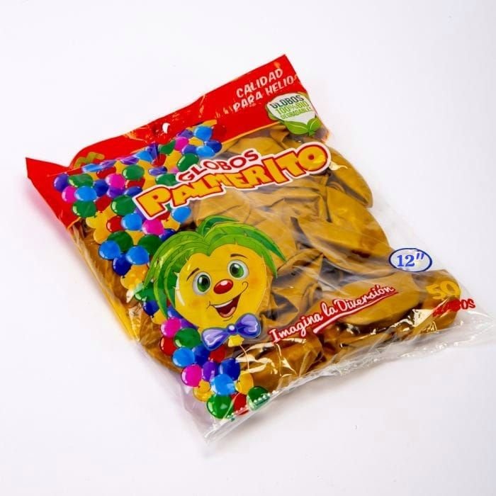 150 GLOBO PALMERITO #12 DORADO. - Imagen 1