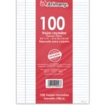 HOJAS CON LINEAS OFICIO.