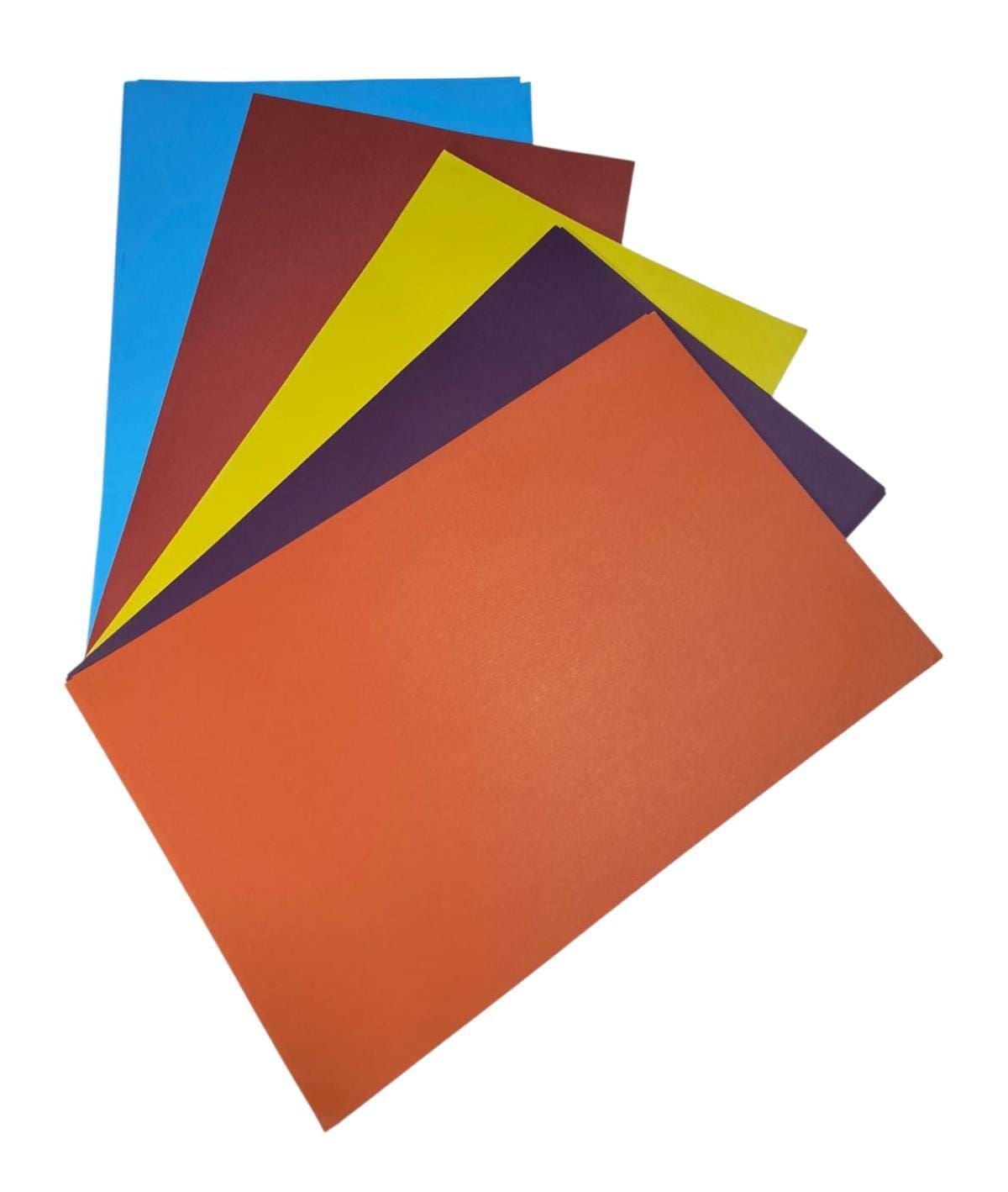 177 HOJAS IRIS OFICIO COLORES. - Imagen 1