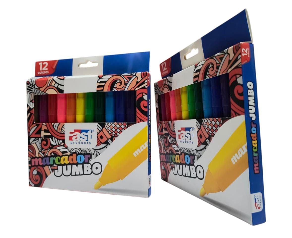 209 MARCADOR ESCOLAR FAST 12 JUMBO (96) - Imagen 1
