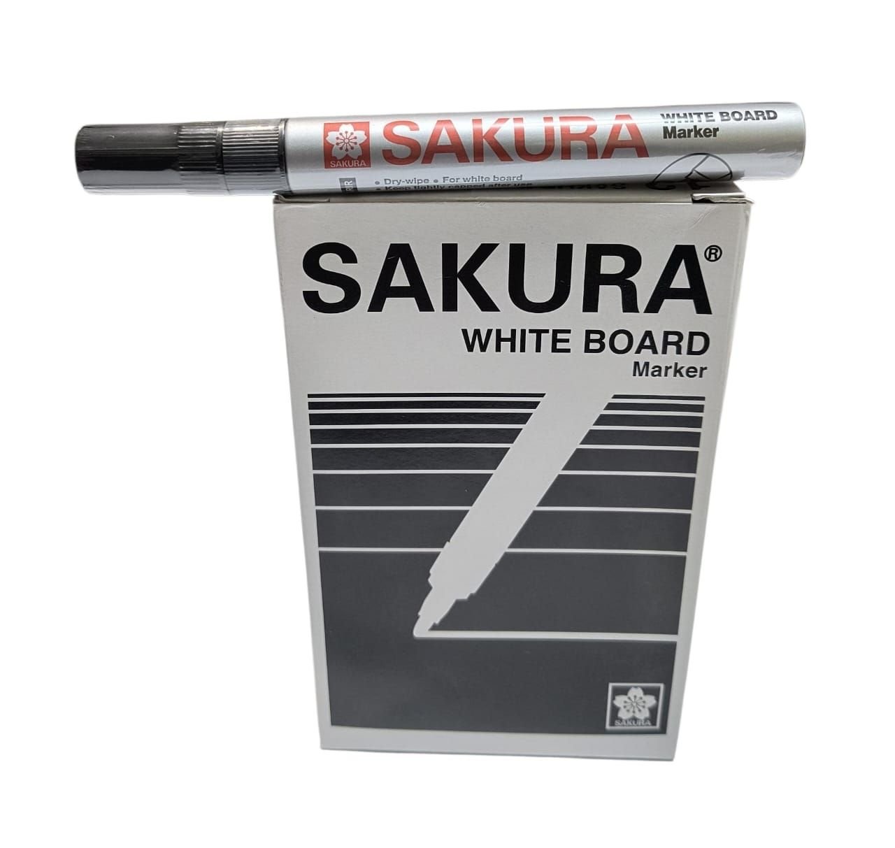 218 MARCADOR PARA PIZARRA SAKURA. NEGRO. - Imagen 1