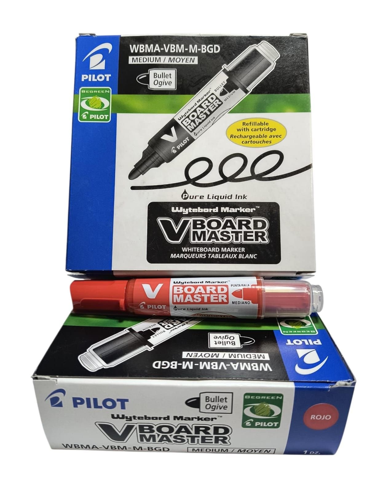 219 MARCADOR PARA PIZARRA SAKURA. ROJO. - Imagen 1