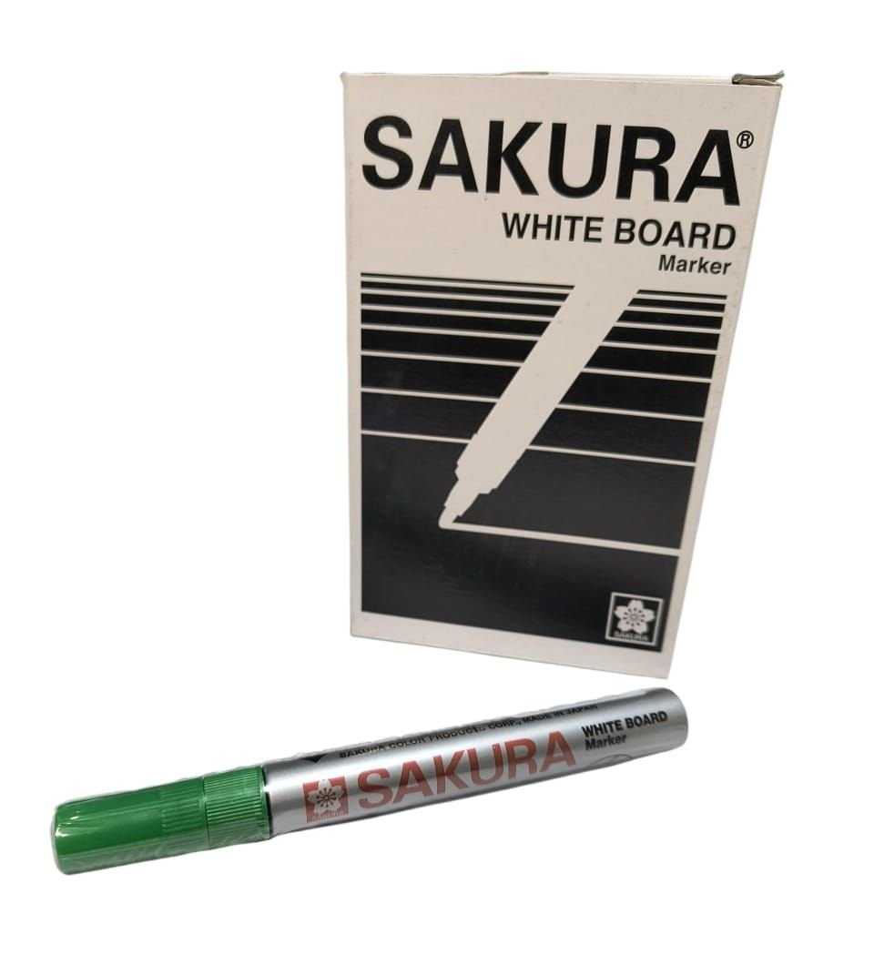 220 MARCADOR PARA PIZARRA SAKURA. VERDE. - Imagen 1