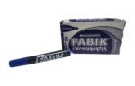 MARCADOR PERMANENTE FABIK PUNTA REDONDA AZUL. - Imagen 2