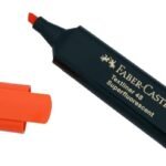 MARCADOR RESALTADOR FABER C NARANJA