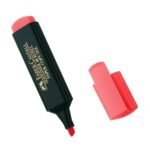 MARCADOR RESALTADOR FABER C ROJO