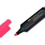 MARCADOR RESALTADOR FABER C ROSA (200) (10X20)