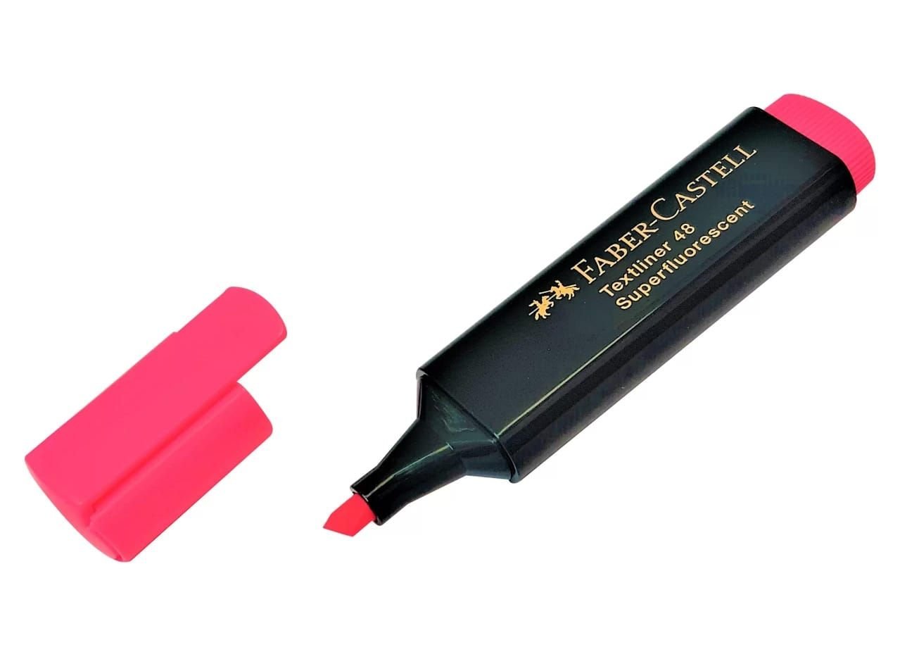 233 MARCADOR RESALTADOR FABER C ROSA (200) (10X20) - Imagen 1