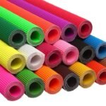 PLIEGOS DE PAPEL CORRUGADO A COLORES.