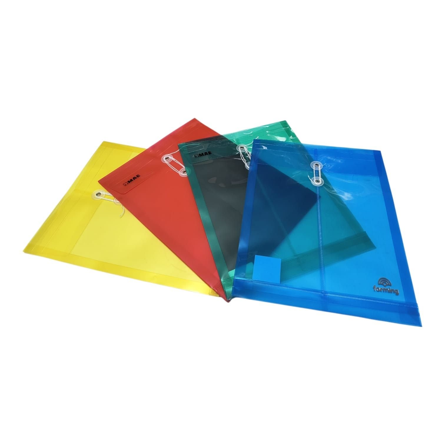 316 SOBRE CON PITA CARTA COLORES. - Imagen 1