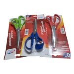 TIJERA DE 8" CON MANGO PLASTICO.