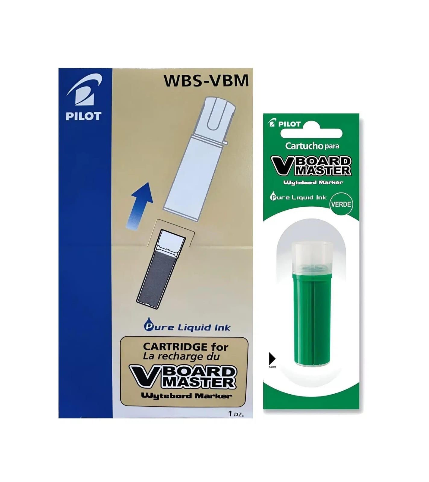 337 TINTA PARA MARCADOR PILOT VERDE. - Imagen 1