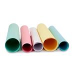 CARTULINA EN PLIEGO COLOR (ROSADO, AMARILLO, BLANCO, CELESTE Y VERDE)