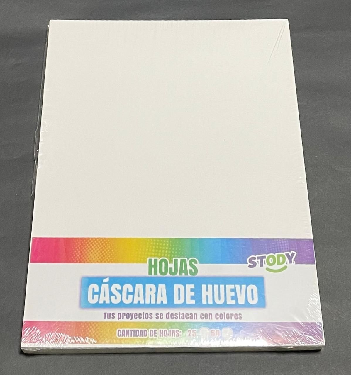 35 CASCARA DE HUEVOS EN HOJAS. - Imagen 1