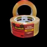 CINTA DE EMPAQUE SCOTCH 3MM 48X100 CLARA ULTRA RESISTENTE.