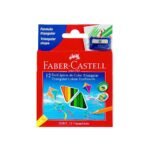 CRAYON DE MADERA FABER C 12 CORTO.