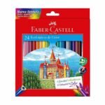 CRAYON DE MADERA FABER C 24 LARGOS.