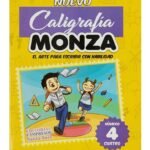 CUADERNO CALIGRAFIA MONZA 4