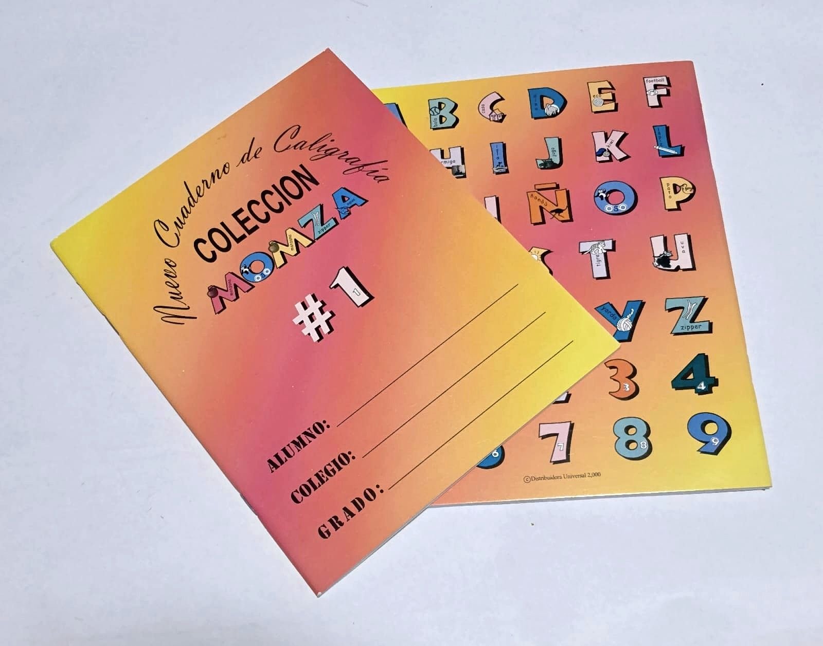 76 CUADERNO CALIGRAFIA NUEVO MOMZA 1 - Imagen 1