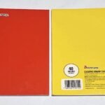 CUADERNO ENGRAPADO DE 40 HOJAS SIN LINEAS.