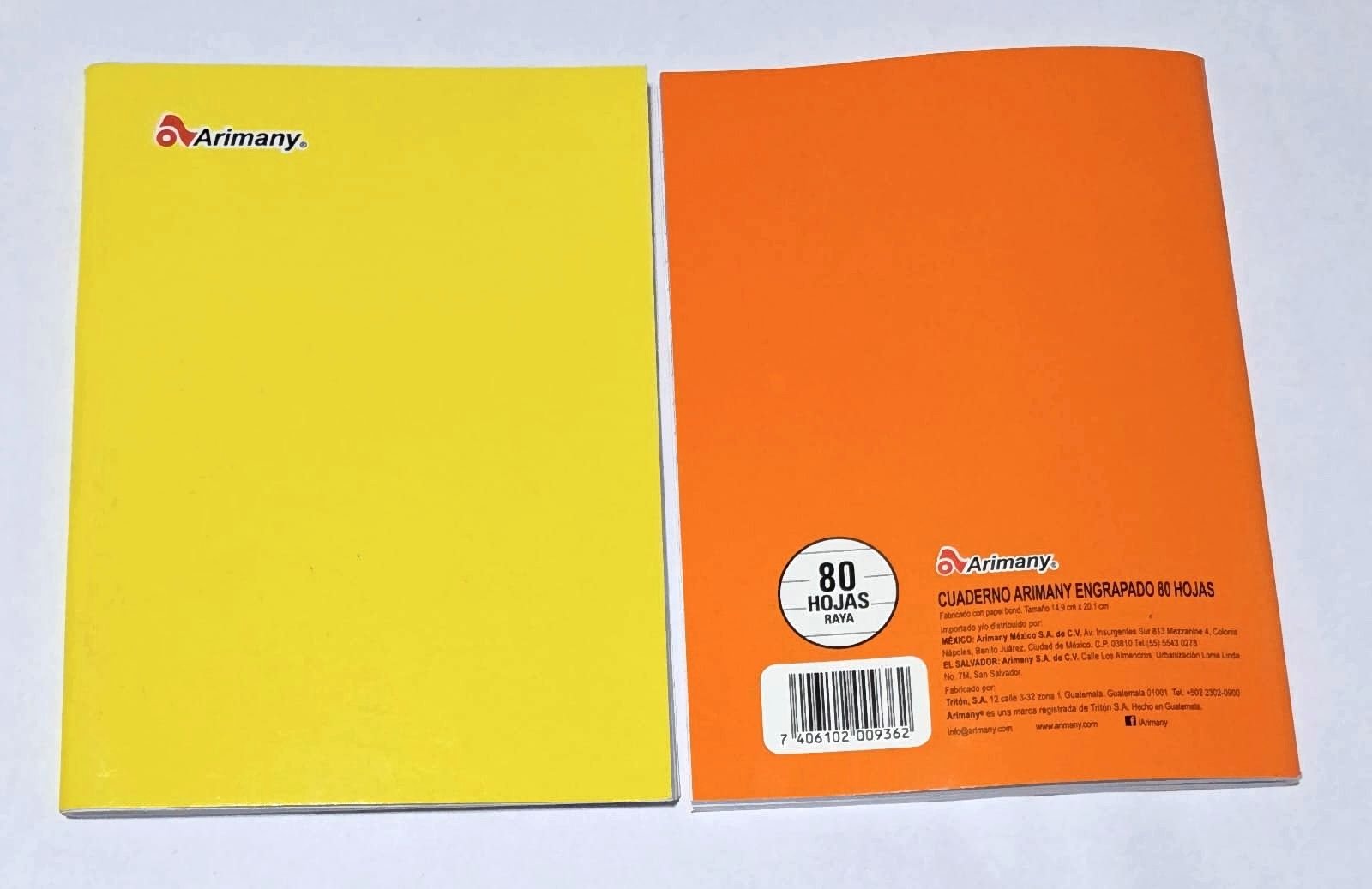 88 CUADERNO ENGRAPADO DE 80 HOJAS CON LINEAS. - Imagen 1