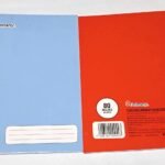 CUADERNO ENGRAPADO DE 80 HOJAS SIN LINEAS.