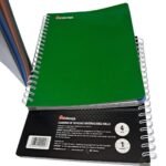 CUADERNO ESPIRAL MASTER ARIMANY #1 150H MIXTO PASTA FLEXIBLE.
