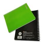 CUADERNO ESPIRAL ARIMANY #1 100H PASTA FLEXIBLE DOBLE ANILLO 8MM.